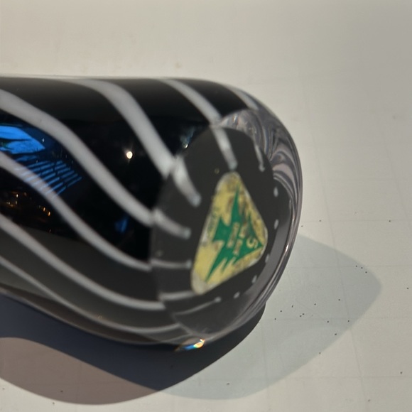 Hand Blown Glass Art Fish Sculpture - Picture 6 of 7